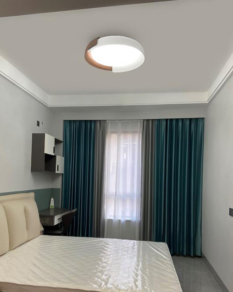 WalnutGlow Ceiling Light