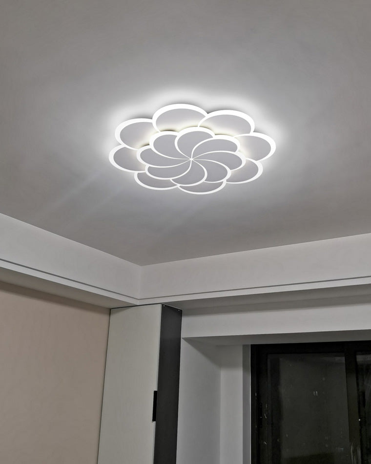 Dimmable Flower Design Ceiling Light