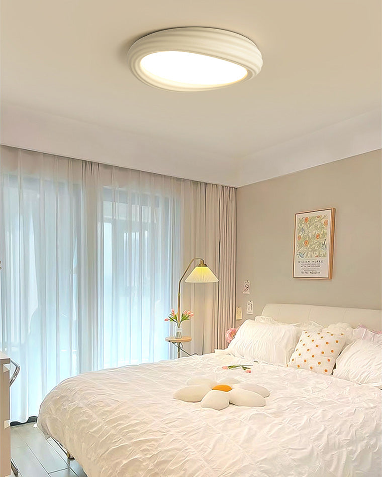 Matcha Green Biscuit Shaped Children's Ceiling Light