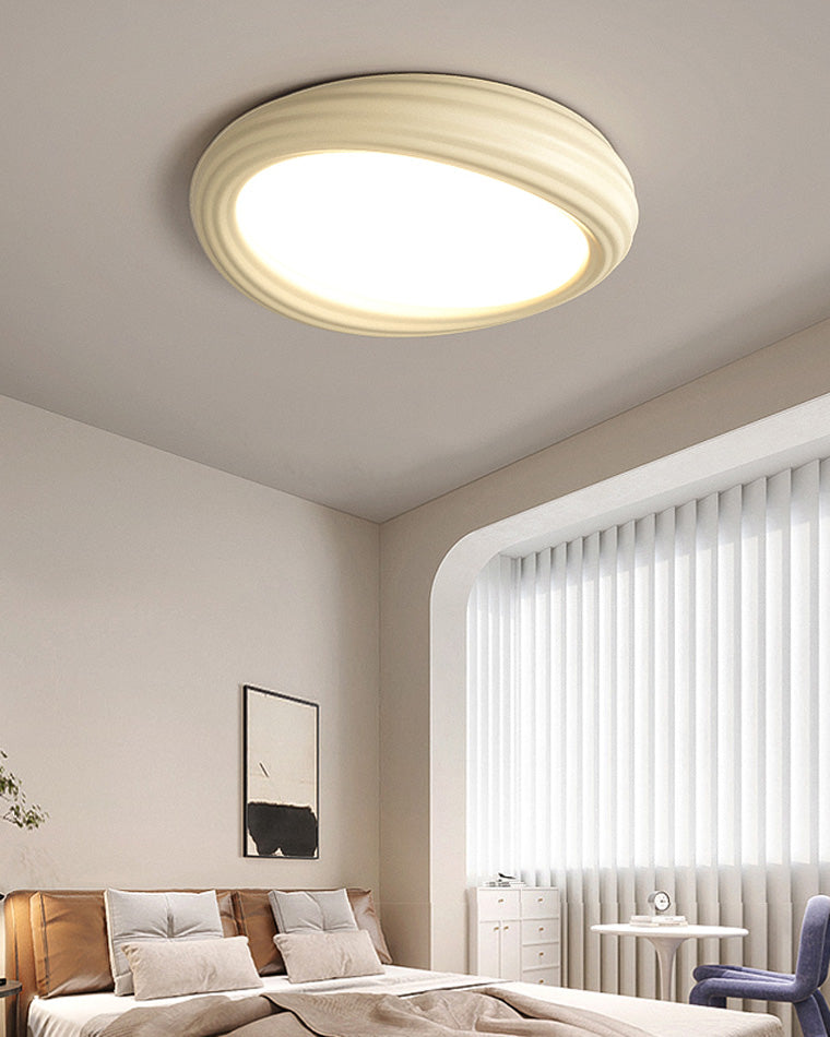 Matcha Green Biscuit Shaped Children's Ceiling Light