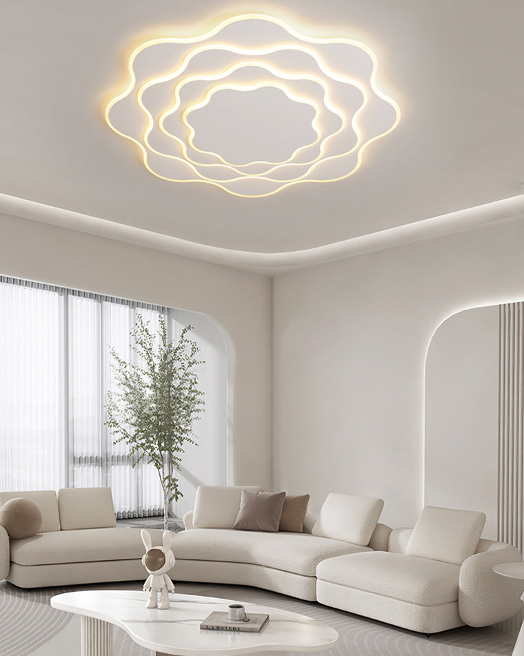 Modern Dimmable Flower Ceiling Light