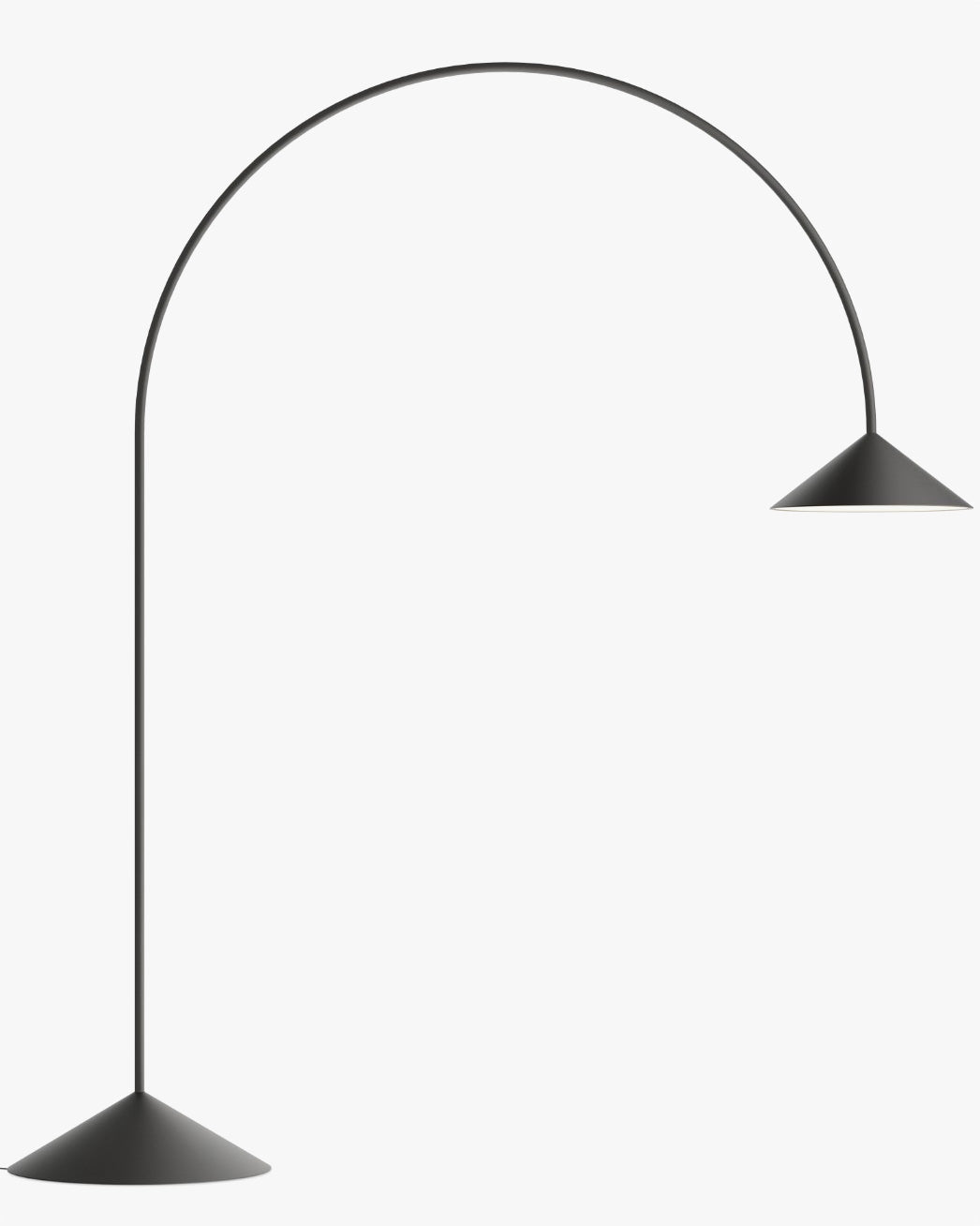 Arc Floor Lamp with Cone Shade