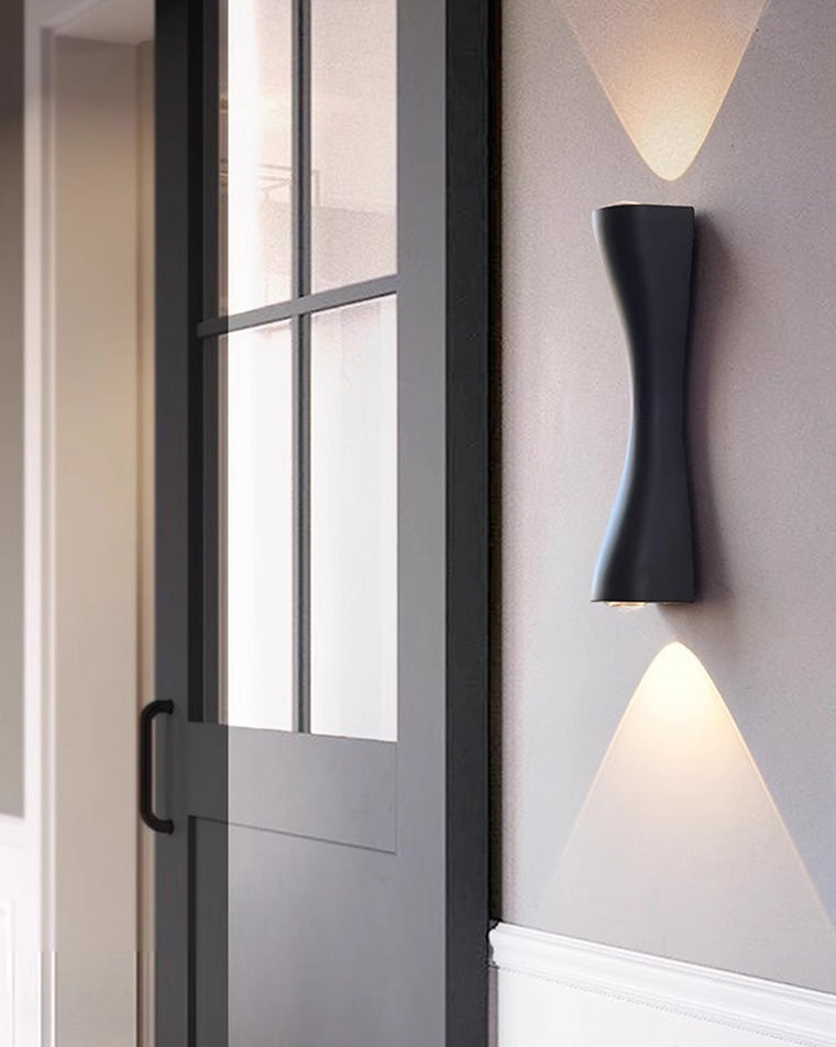 Applique Murale Extérieure Linéa Duo – Éclairage Haut et Bas Minimaliste