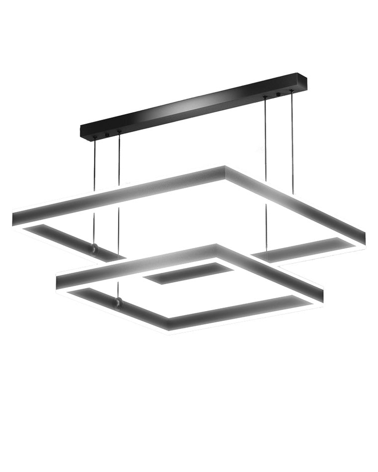 Square Cascade Chandelier