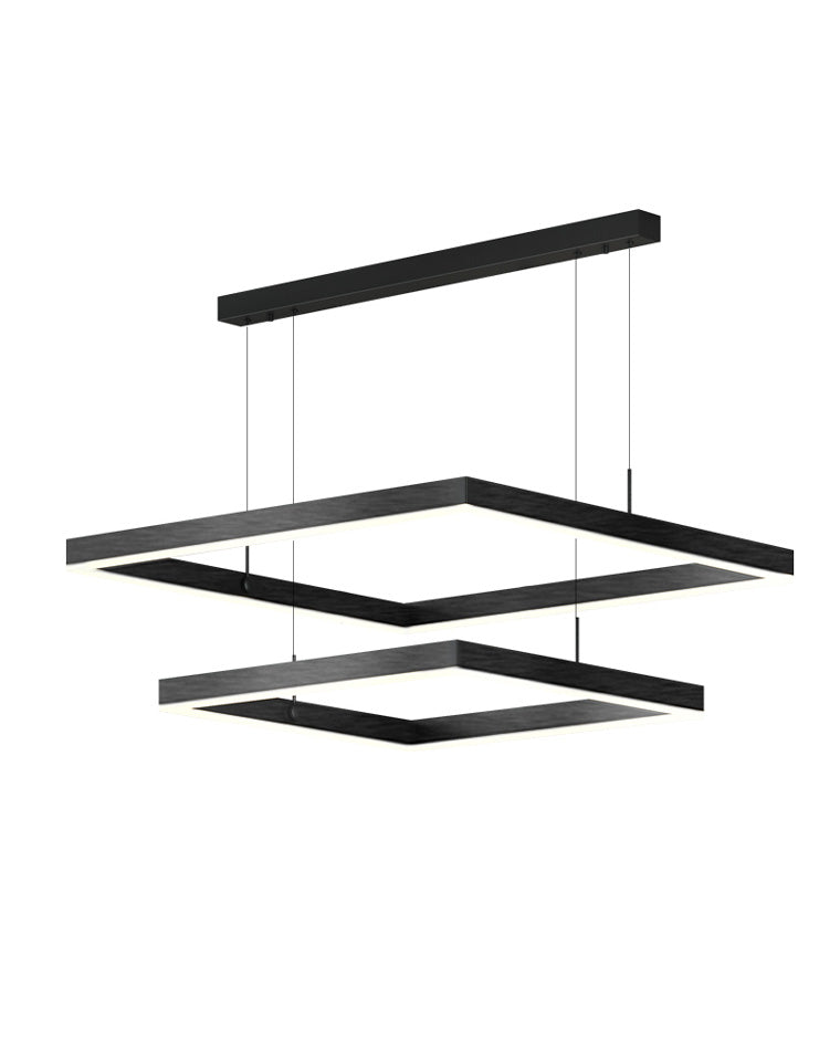 Square Cascade Chandelier