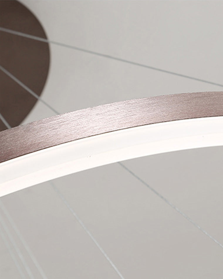 Minimalist Circular Chandelier
