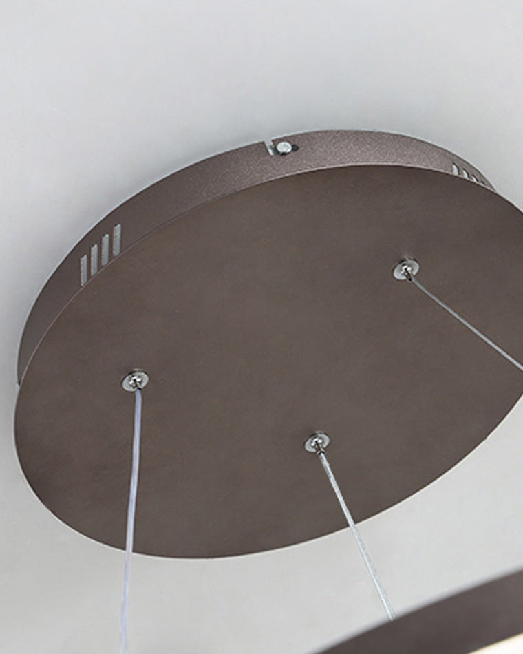 Minimalist Circular Chandelier