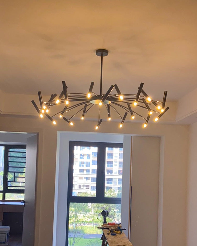 Adjustable Candelabra Chandelier