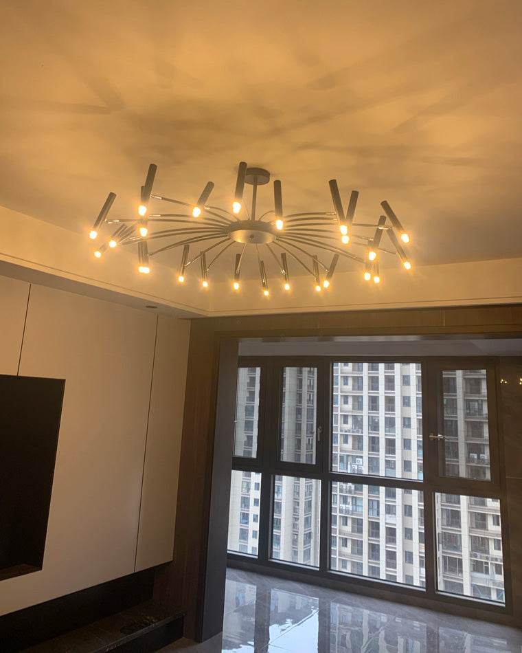 Adjustable Candelabra Chandelier