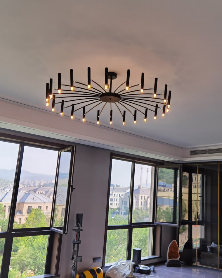 Adjustable Candelabra Chandelier