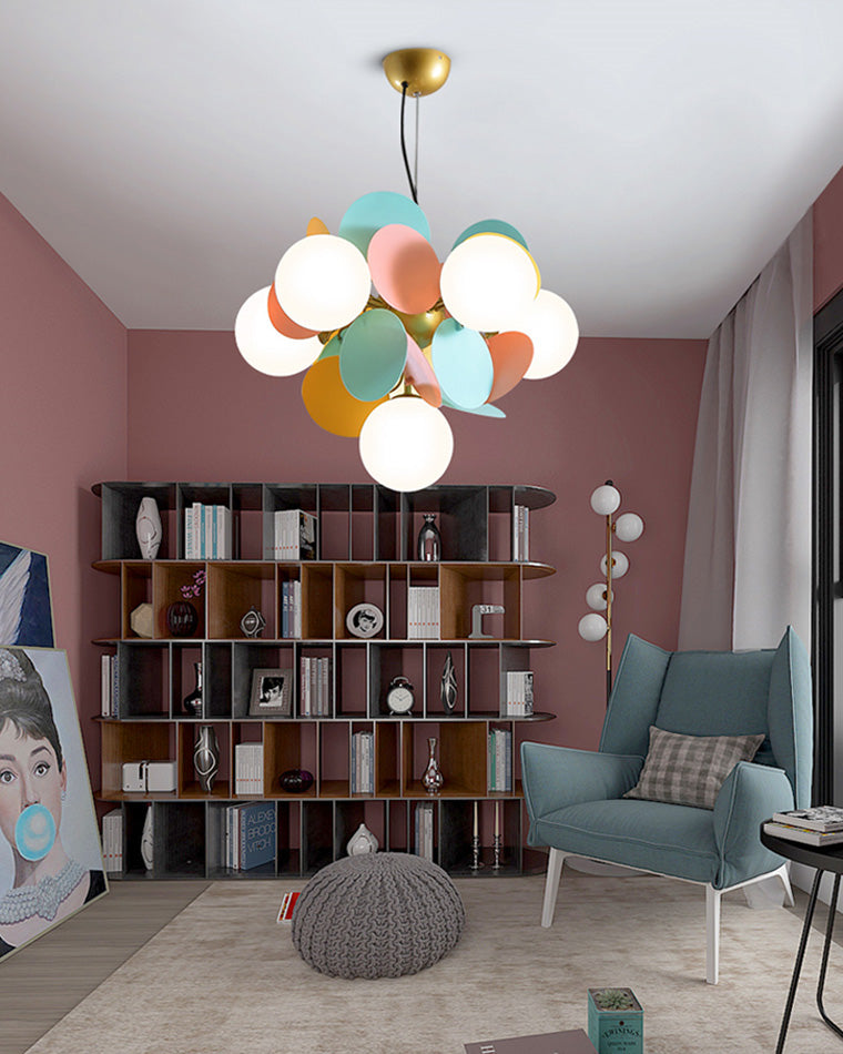 Branched Bubble Chandelier - Brilliant Art