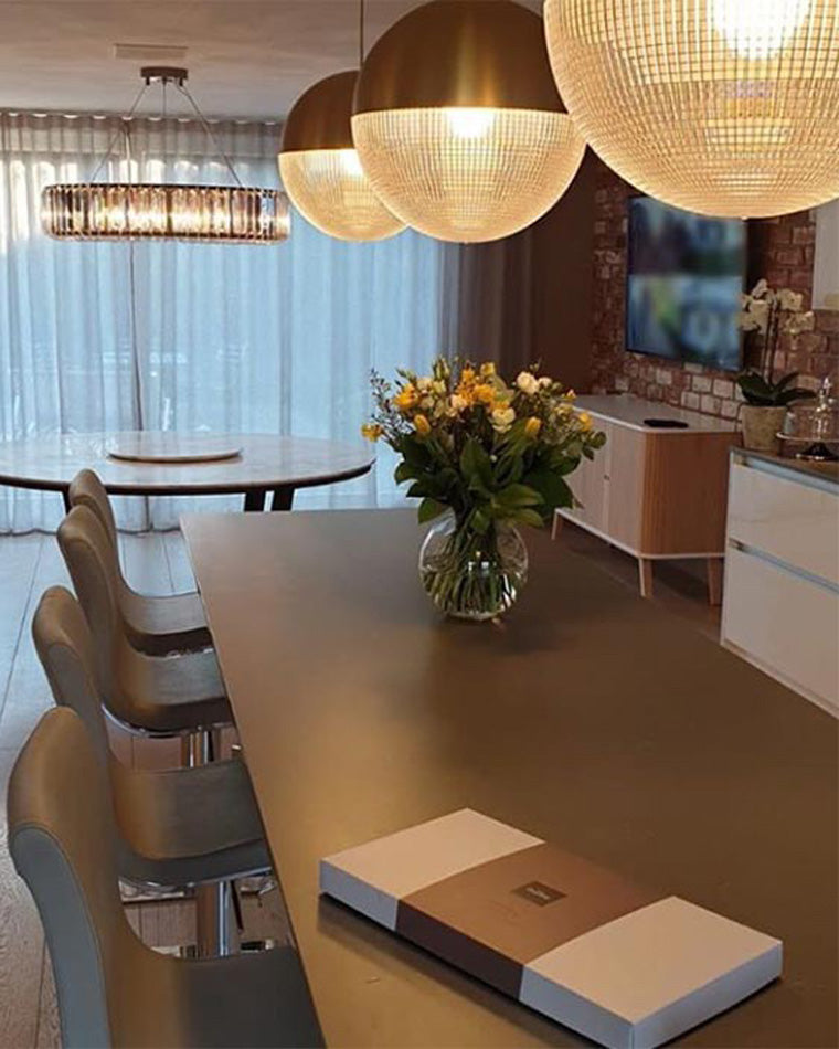 Prismatic Glass Spherical Suspension