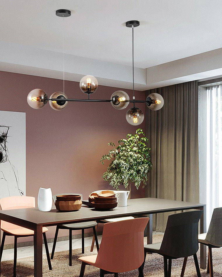 Lustre Linéaire à Globes