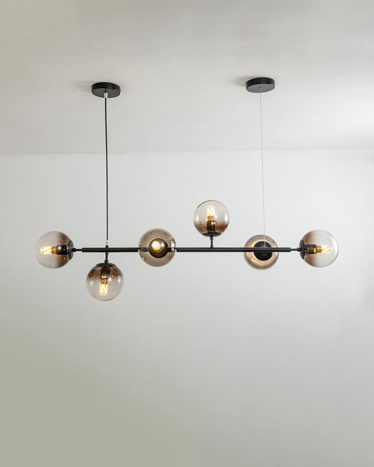 Lustre Linéaire à Globes