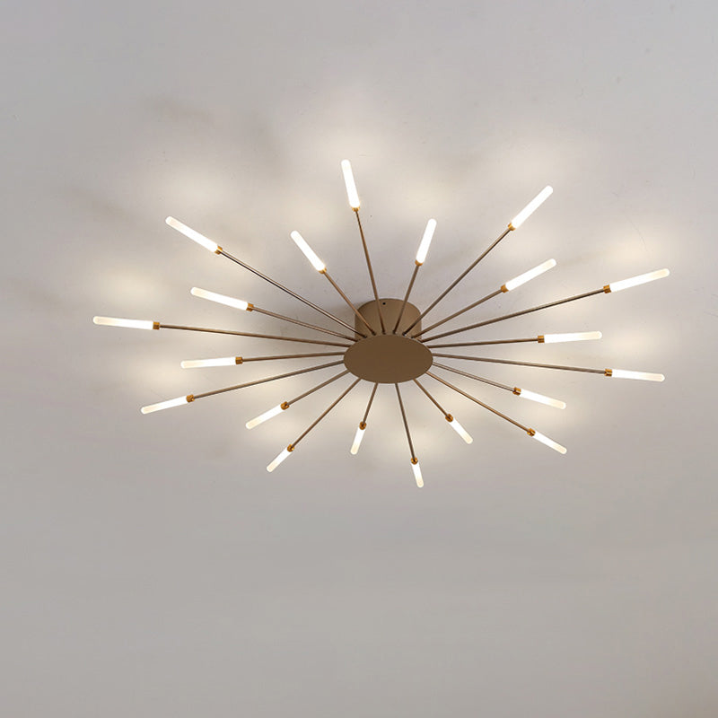 Recessed Ceiling Light with Glowing Star Effect
