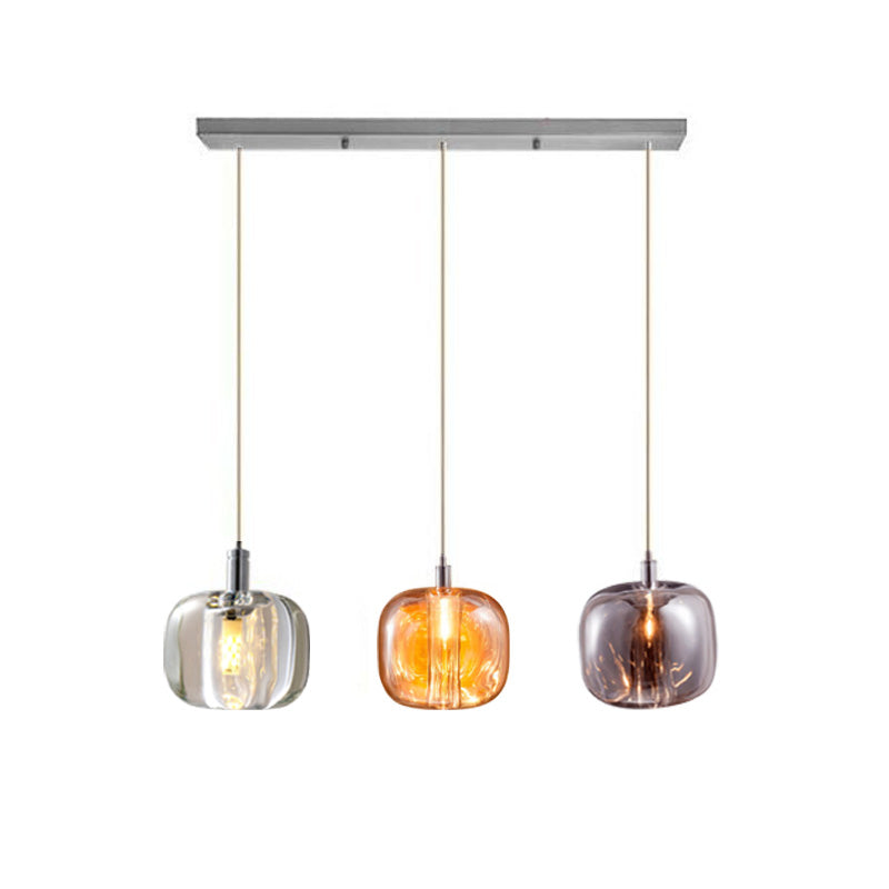 Lustre Suspendu - Verre Élégance