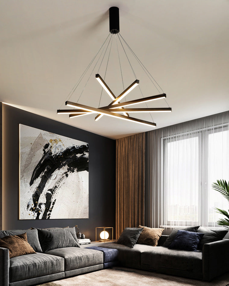 Lustre LED - Fusion Linéaire