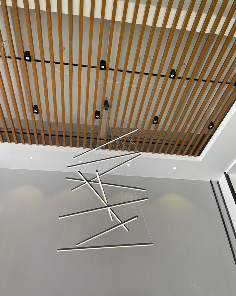 Lustre LED - Fusion Linéaire