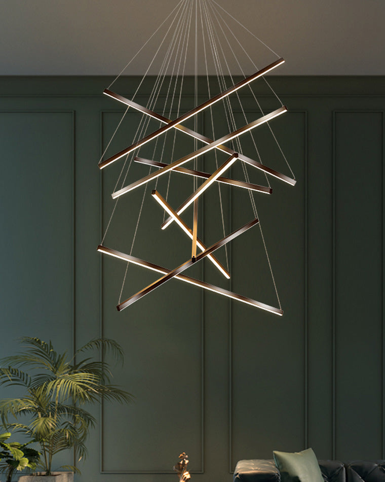 Lustre LED - Fusion Linéaire