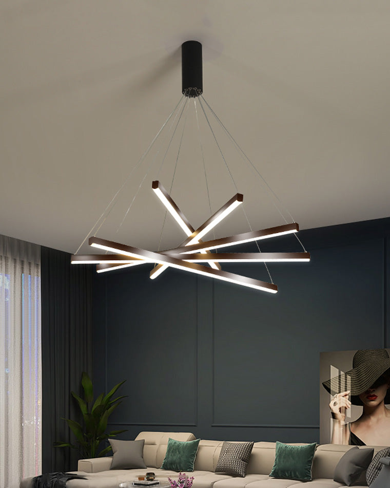 Lustre LED - Fusion Linéaire
