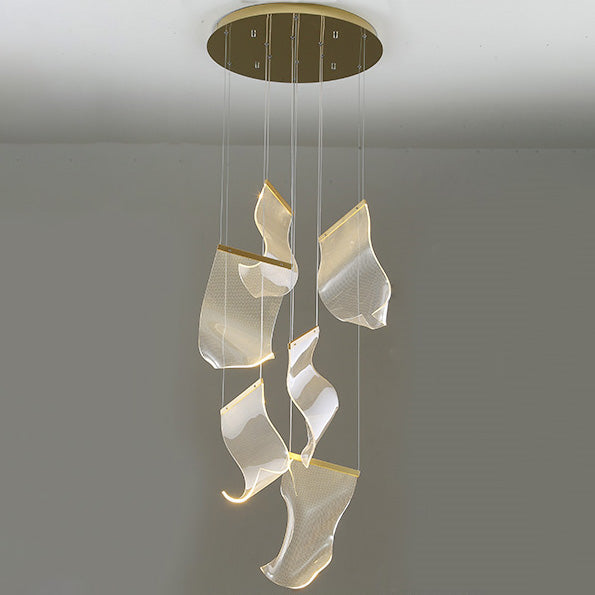 Lustre Brise de Laiton
