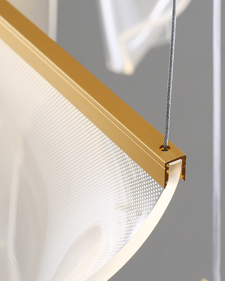 Lustre Brise de Laiton