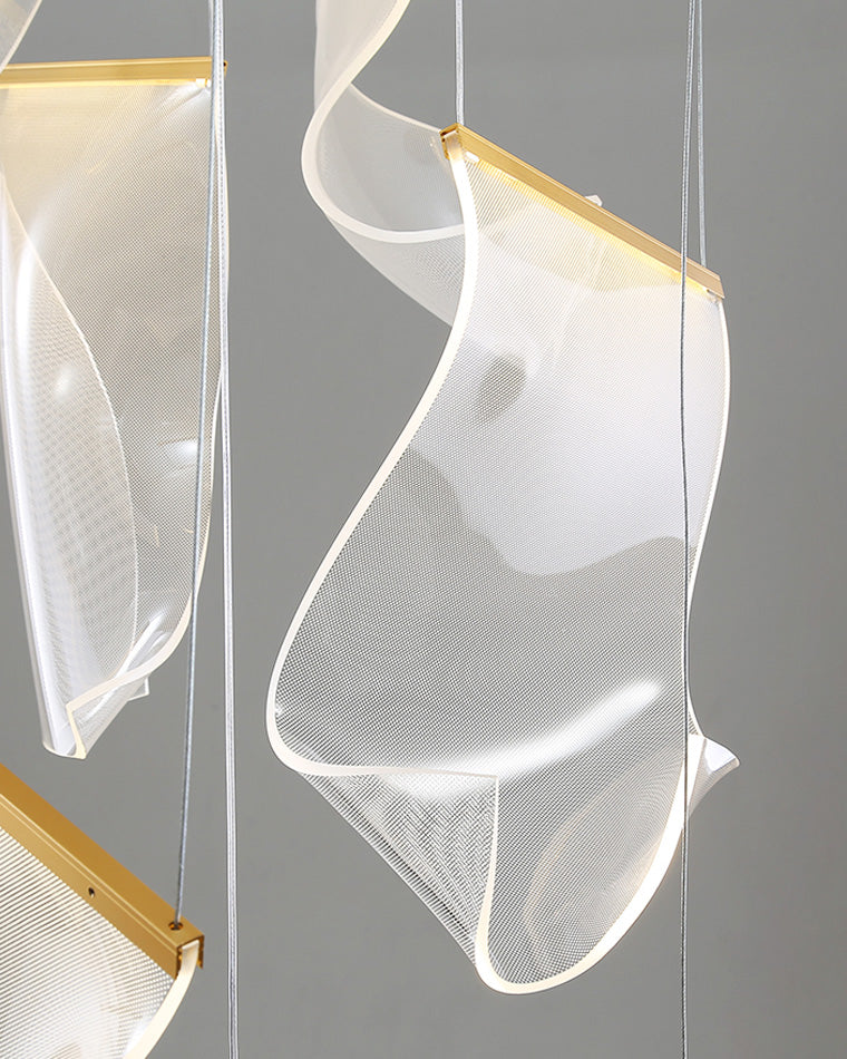Lustre Brise de Laiton