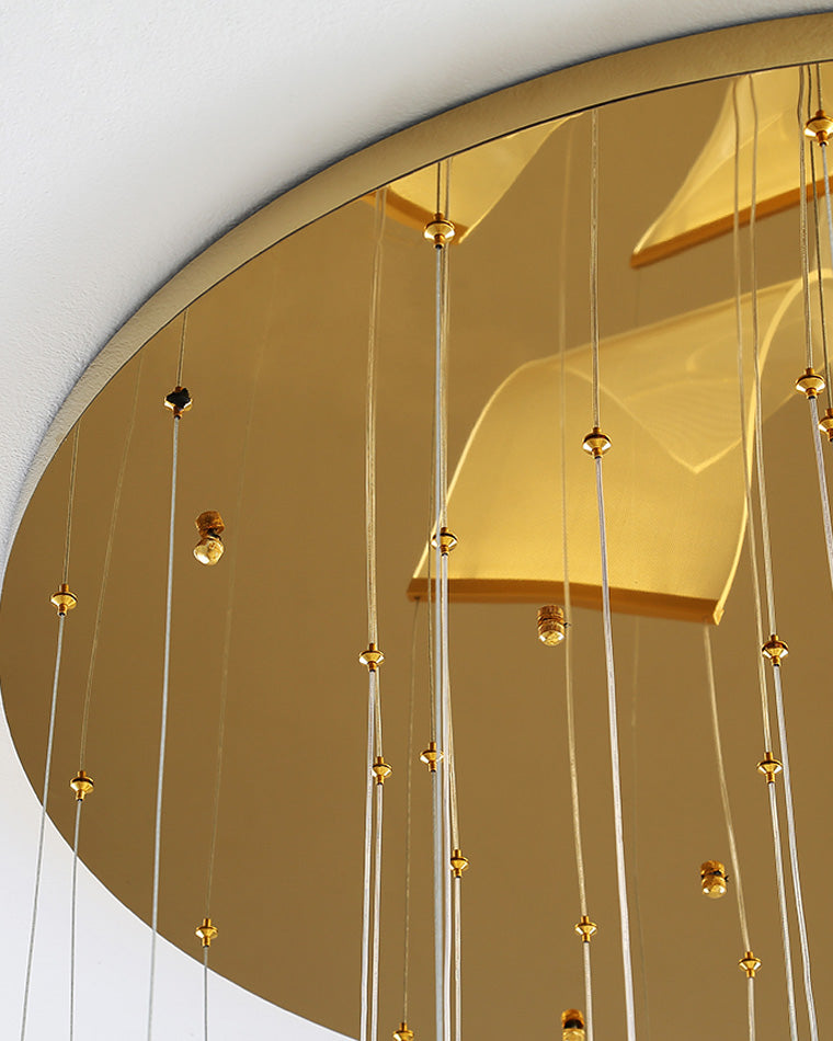 Lustre Brise de Laiton