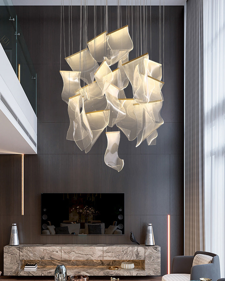 Lustre Brise de Laiton