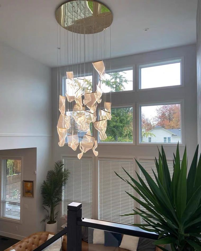 Lustre Brise de Laiton