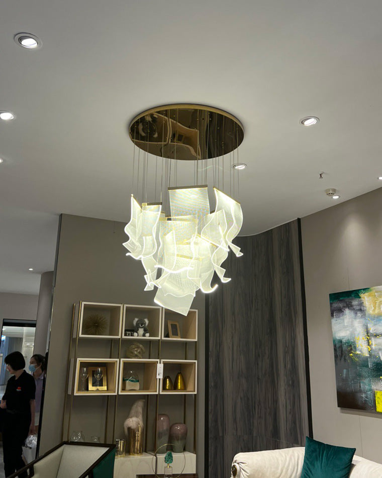 Lustre Brise de Laiton