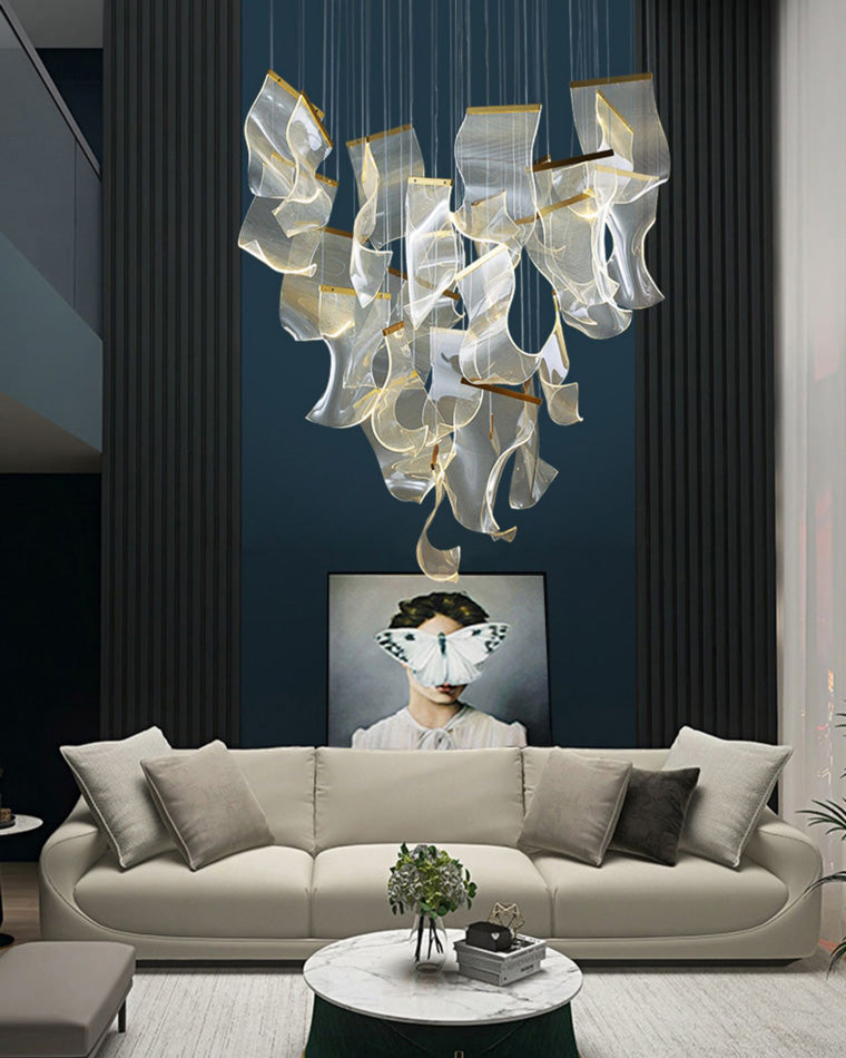 Lustre Brise de Laiton