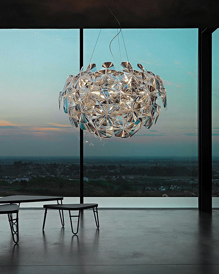 Brilliant Reflection Wall Chandelier