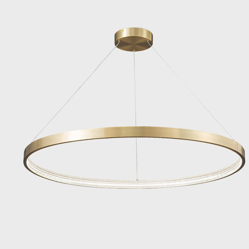 Orion Circular Brass Chandelier