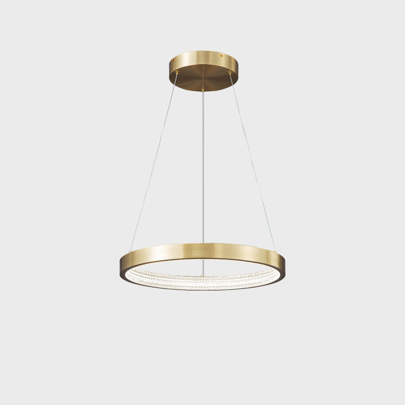 Orion Circular Brass Chandelier