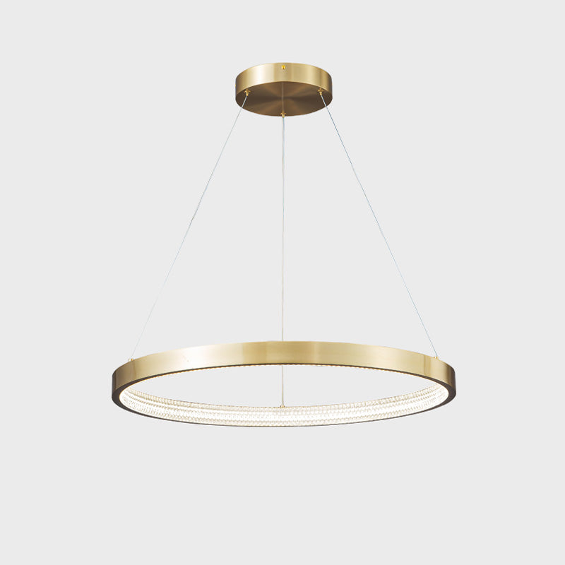 Orion Circular Brass Chandelier