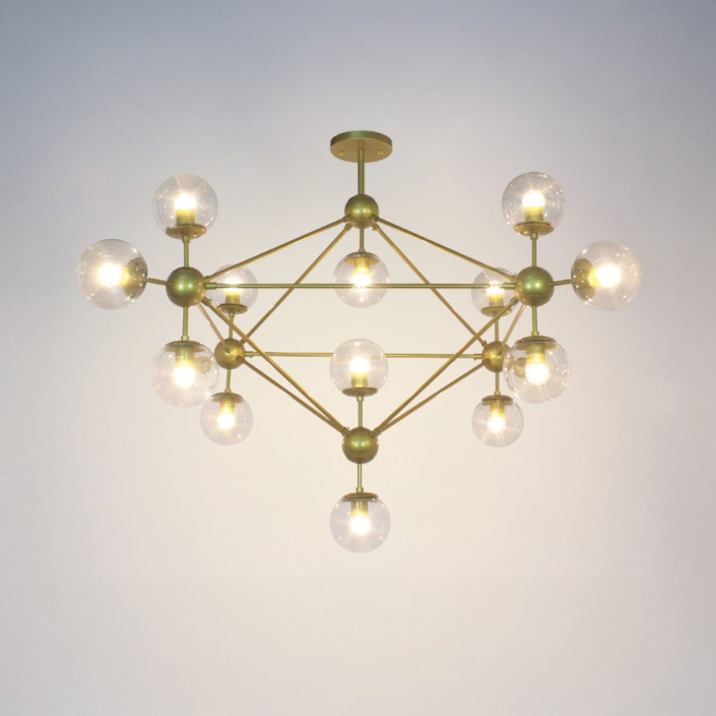Spherical Chandelier - Sputnik Shine