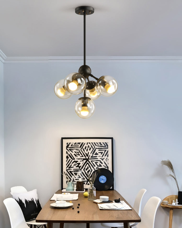 Spherical Chandelier - Sputnik Shine