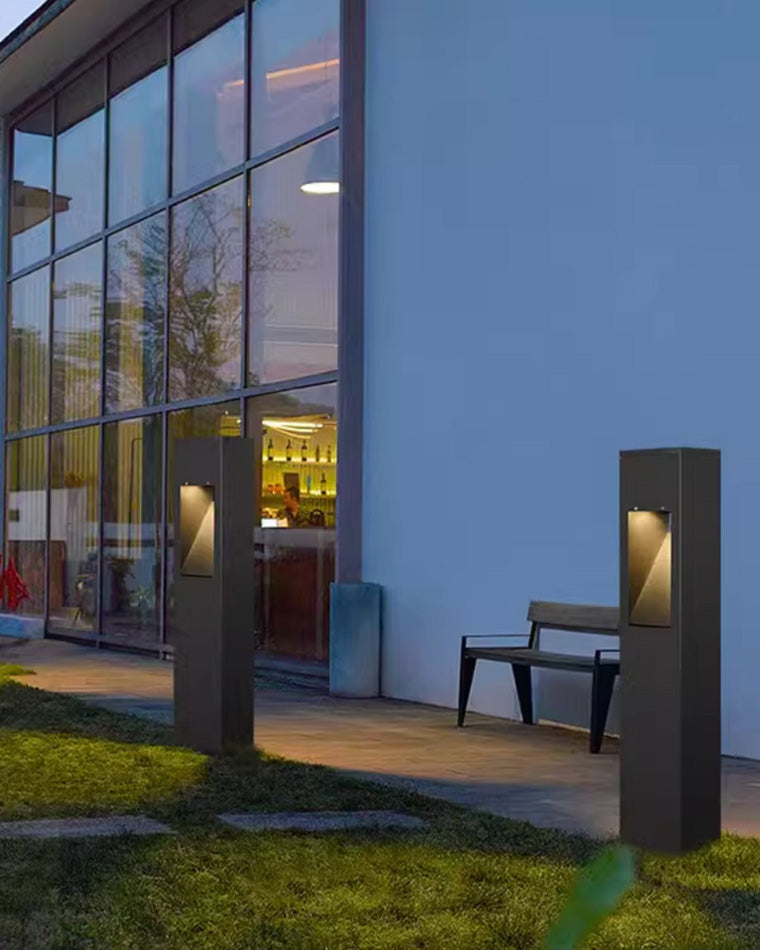 Borne Lumineuse pour Allée - Lumière Élégante
