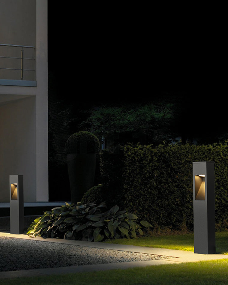 Borne Lumineuse pour Allée - Lumière Élégante