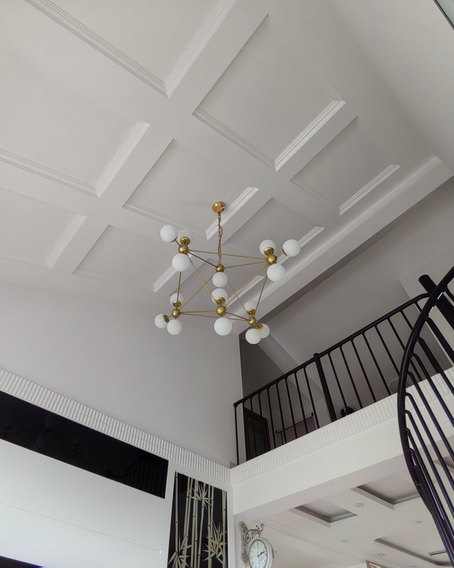 Spherical Chandelier - Sputnik Shine
