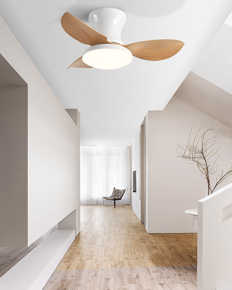 Mini Ventilateur de Plafond Design à Profil Bas