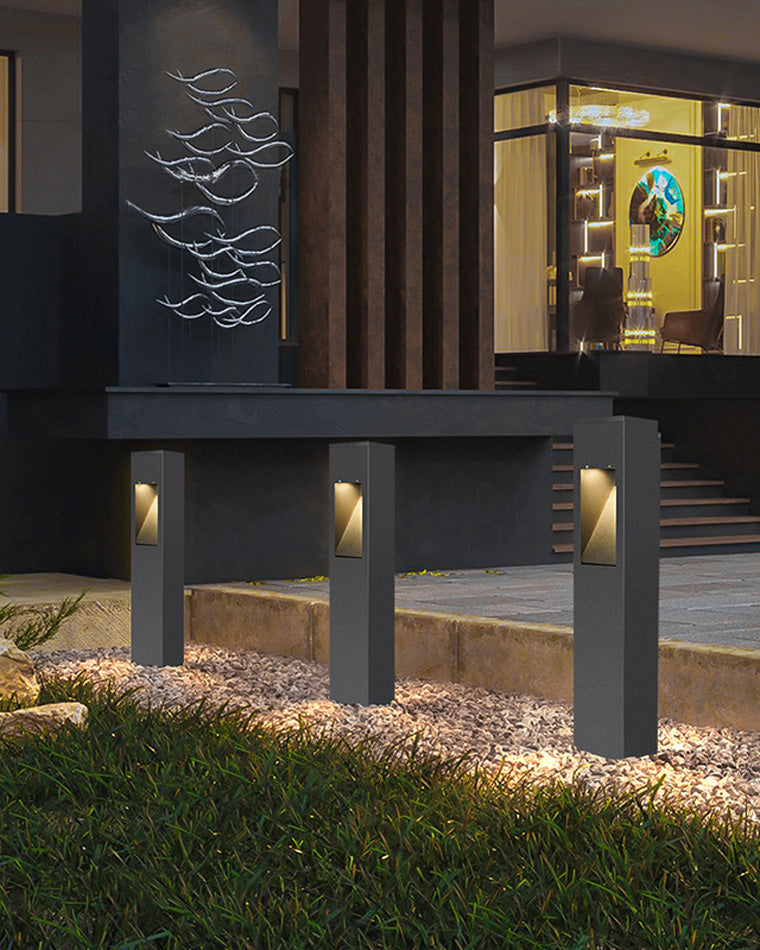 Borne Lumineuse pour Allée - Lumière Élégante