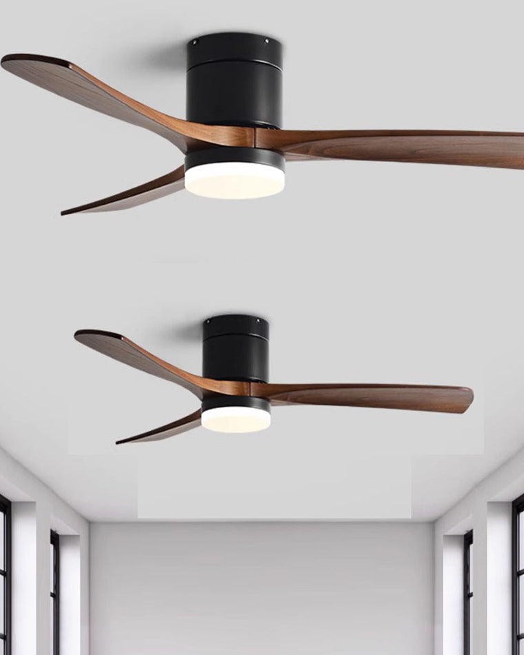Ventilateur de Plafond AeroWood – 3 Pales en Bois
