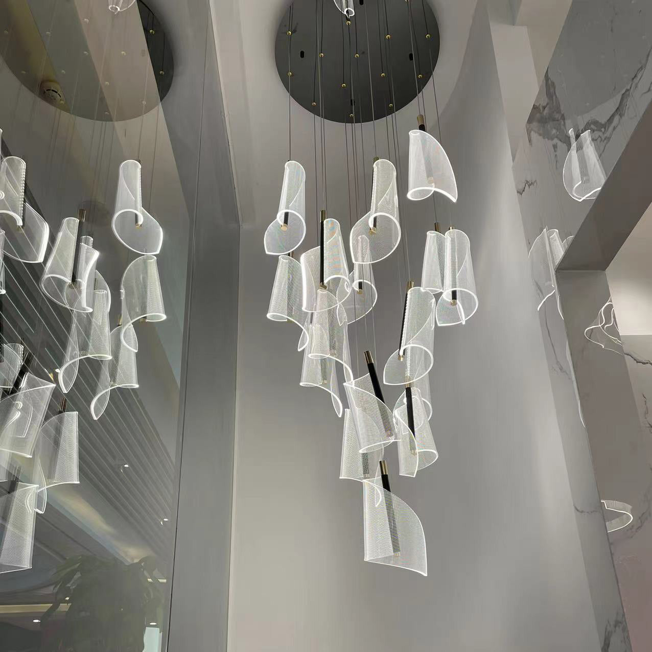 Lustre Brise de Laiton