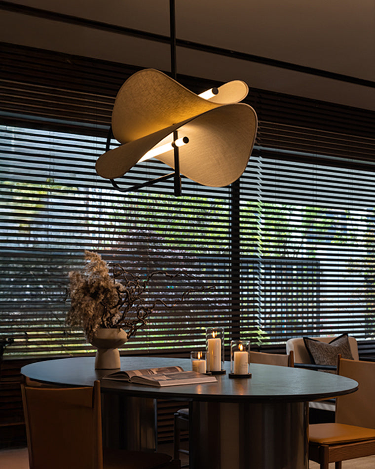 Lustre Suspendu Brume Noire