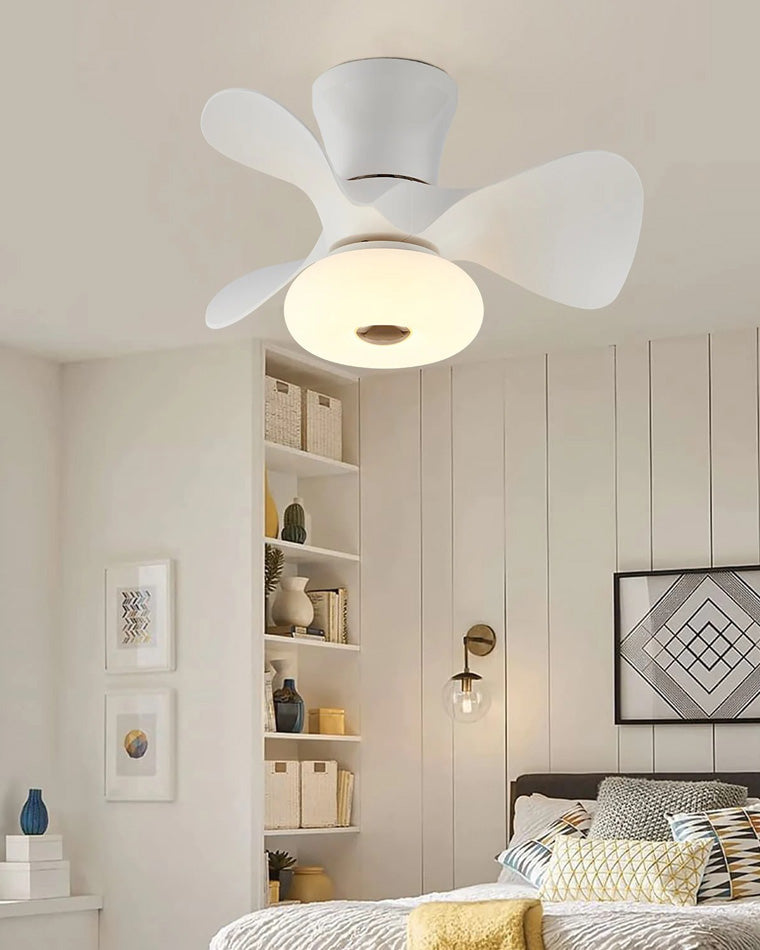 Mini LED Ceiling Fan - Moon Breeze