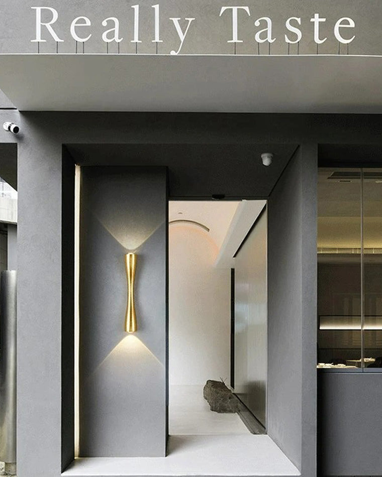 Applique Murale Extérieure Linéa Duo – Éclairage Haut et Bas Minimaliste