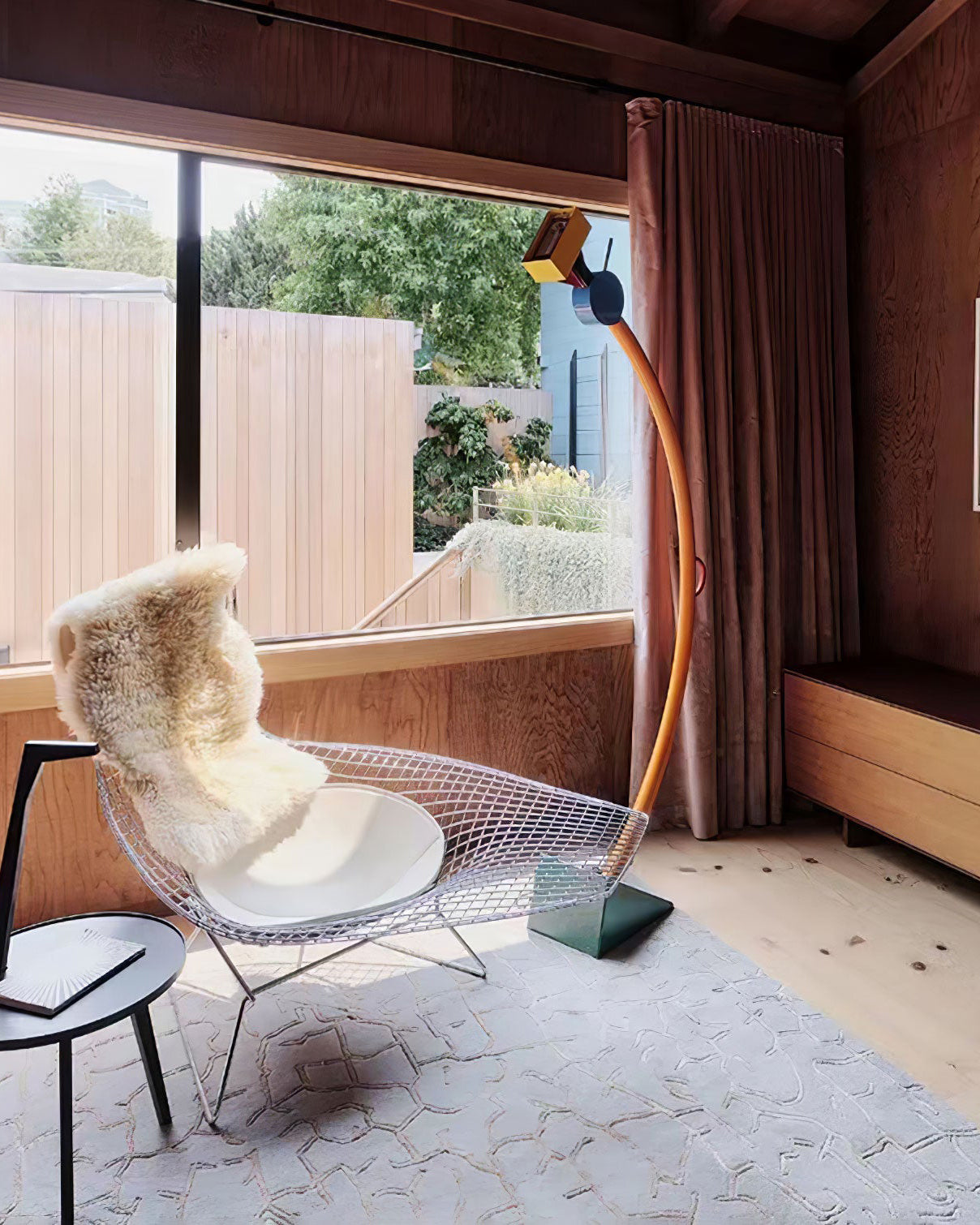 Multicolored Arc Floor Lamp