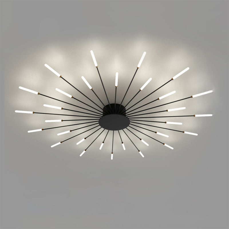 Recessed Ceiling Light with Glowing Star Effect